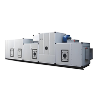 Sistem HVAC AHU Pemurnian Industri dengan Filter Karbon Aktif Elemen Filter Udara Efisiensi Baru 99,99% untuk Ruang Bersih