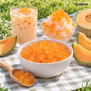 ลูกอมเจลลี่ดอกชบาสำหรับตกแต่งชานมไข่มุก ร้านขนมหวาน ร้านเบเกอรี่ โรเซลล์ ป๊อปปิ้ง โบบา - Product Image 2