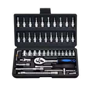 Kit di strumenti per Auto con chiavi fisse e chiavi a cricchetto Set di strumenti a mano Kit di strumenti per Auto - Product Image 5