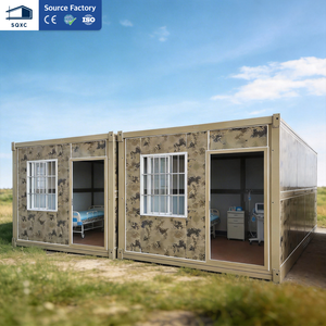 Maison conteneur pliable moderne, de haute qualité, à prix abordable, étanche et résistante aux tremblements de terre, pour hôtels, dortoirs, bureaux et commerces - Product Image 4