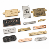 Plaque métallique pour vêtements, chaussures, sacs à main, jeans, parfums – Étiquette métallique personnalisée, plaque signalétique, marque, fourniture directe d'usine pour boutiques