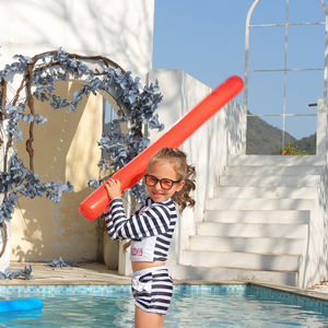 เก้าอี้ลอยแบบใสสำหรับนักขี่ในสระว่ายน้ำของเล่นแบบเป่าลมลอยน้ำได้เส้นก๋วยเตี๋ยวขนาดใหญ่ - Product Image 2