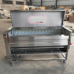 Máquina peladora y de limpieza de frutas y verduras <span class=keywords><strong>industrial</strong></span>, máquina peladora de tambor de patata Rottz - Product Image 5