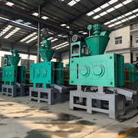 Nuevo modelo Sentai, motor de máquina de peletización de eliminación de polvo para briquetas de limo de polvo/carbón, certificado CE, capacidad de 5-8 t/h