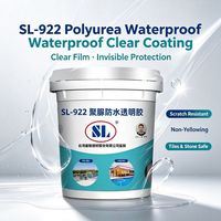 Revêtement polyuréthane SL-922 résistant aux UV pour l'extérieur et l'intérieur, POPULAIRE, pour l'étanchéité des toits de bâtiments de construction