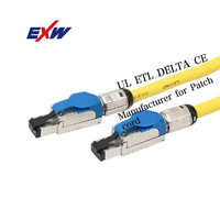 Câble Ethernet SFTP Cat8 2000 Mhz, Cordon de Brassage Cat 8, 20 M