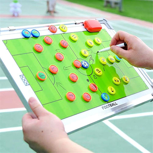 <span class=keywords><strong>Carpeta</strong></span> de mesa Análisis de juegos Entrenamiento con imanes Bolígrafos Borrador Aleación de aluminio Tácticas de fútbol - Product Image 3