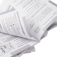 Service d'impression sur papier personnalisé de haute qualité, brochure A5 A4, menu de restauration à emporter, flyers