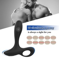 Jouets sexuels pour hommes rechargeables par USB, masturbateur masculin, vibrateur à piston, plug anal, plug anal en silicone de qualité alimentaire, portable pour l'intimité