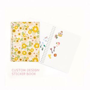 Carnet à spirale personnalisé en gros avec couverture recyclable, design sur mesure, couleurs variées, pour livre d'autocollants, livre d'images, carnet à couverture rigide - Product Image 1