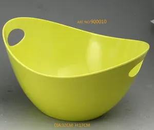 Plastic large bowl with handles