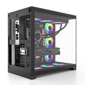 Jnp nhà máy chơi game Gamer <span class=keywords><strong>PC</strong></span> nước làm mát hệ thống Cooler Mid Tower cung cấp điện ATX OEM Máy tính để bàn trường hợp máy tính cho <span class=keywords><strong>PC</strong></span> - Product Image 5