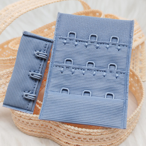 Fermetures à crochets et œillets pour soutien-gorge, Bande d'extension de soutien-gorge en nylon, Accessoires de confection de soutien-gorge, Fournisseur d'accessoires de soutien-gorge, Bande d'extension de soutien-gorge - Product Image 1
