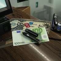 Stylo Détecteur de Faux Billets DC-665BP Portable pour Caissier de Commerce, Magasin et Gestion de Fonds Bancaires