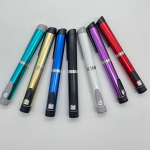 Reusable 60U Metal Injection <b>Pen</b> Packaging Durable Design Custom Logo Rubber Stopper Sealing Refillable Dosing <b>Pen</b> - Product Image 4