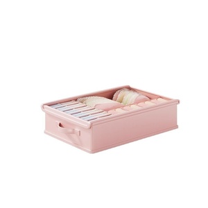 Underwear Lingerie Storage Box <b>Drawer</b> <b>Divider</b> Organizer Bra Sock Compartmentalized Solution Intimate Apparel Container Oxford - Product Image 5
