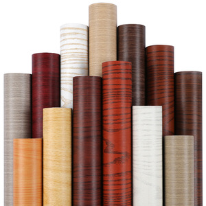 Creation of Time and Space Wood Grain Self Adhesive Wallpaper Peel Stick Film For Furniture Door Kitchen Wall Decor Waterproof - Product Image 1