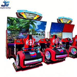 Máquina de Juegos Arcade, Simulador de Carreras para Dos Jugadores, Nueva Actualización, Cuatro Pantallas, Experiencia de Carreras Inmersiva - Product Image 3