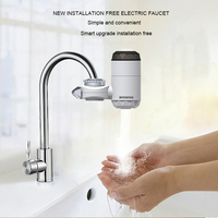2025 robinets de chauffage de robinet d'eau chaude instantanée de haute qualité robinets de chauffage électrique pour la cuisine et la salle de bain