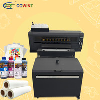 Imprimante Cowint grand format la plus vendue 60cm 24 pouces DTF avec secoueur de poudre I3200