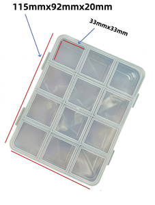 Caja <span class=keywords><strong>de</strong></span> Almacenamiento Transparente Independiente, Ideal para Organizar Decoración <span class=keywords><strong>de</strong></span> Uñas, Piedras <span class=keywords><strong>de</strong></span> Imitación, Cuentas y Joyería - Product Image 6