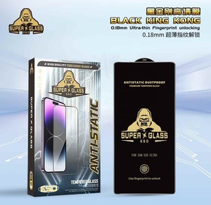 Protector de cristal de reconocimiento de desbloqueo de huellas dactilares HD 9H para <span class=keywords><strong>Samsung</strong></span> Galaxy S24 Ultra Protector de pantalla S25 MIcas Film S23 S22 S26 - Product Image 6