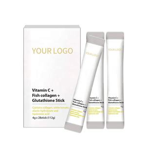 OEM Vitamin C + Fischkollagen + Glutathion Stick 4g 28 Sticks Hautpflege-Nahrungsergänzungsmittel - Product Image 3
