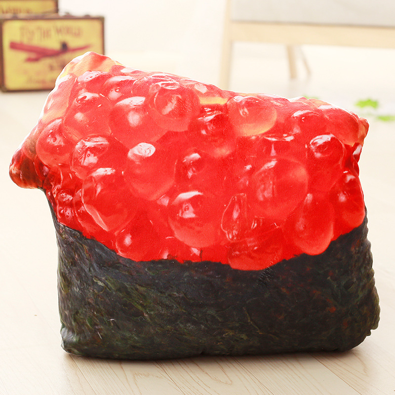 Sushi de huevas de pescado