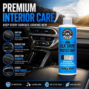 Spray Protector para Interiores de Auto, Plástico, Goma, Vinilo, Brillo Sedoso, Protección UV, Restaura el Acabado Desgastado, Secado Rápido, Acabado No Grasoso - Product Image 5