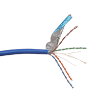 Produsen OEM China Kabel Jaringan Internet Tembaga Murni CCA BC Lan FTP Cat6 305m