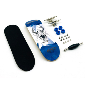 ALF.AILEFU Freestyle Finger <span class=keywords><strong>Skate</strong></span> Board avec Shark Wheels pour Big Air Tricks-Nouveau design - Product Image 1