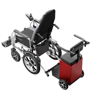 <span class=keywords><strong>Fauteuil</strong></span> roulant électrique <span class=keywords><strong>2</strong></span> <span class=keywords><strong>places</strong></span> 700W, dossier inclinable, batterie Li 40AH, dossier et repose-jambes réglables avec écran LCD, frein EABS - 221 - Product Image 3