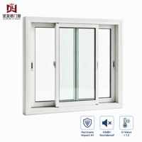 Fenêtres coulissantes en PVC-U, verre isolant à haute efficacité énergétique pour maisons, taille personnalisée, fabricant OEM ODM, certifié CE
