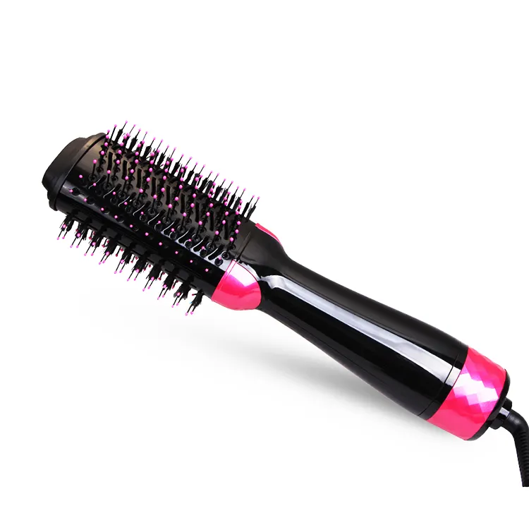 Oem personnalisé sèche-cheveux brosse lisseur peigne pas cher brosse à air chaud Styler 3 en 1 une étape souffleur de cheveux sèche-cheveux brosse