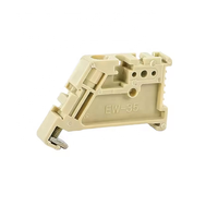 Support de fixation pour bornier d'extrémité de rail DIN EW-35, plaque de fixation pour bornier, accessoires de câblage pour armoire de commande électrique