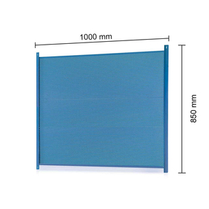 แผ่นโลหะเจาะรูขนาด4มม. ผนังเครื่องมือ1000x850h - Product Image 1