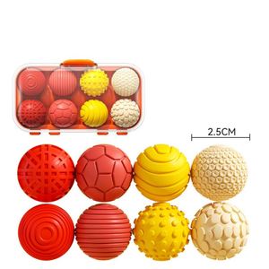 Balles sensorielles magnétiques en silicone, balles anti-stress, balles apaisantes pour l'autisme, jouet sensoriel pour enfants et adultes, soulagement de l'anxiété, jeu sensoriel anti-stress - Product Image 1