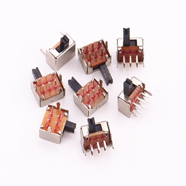 SK22D07 Toggle Switch 2P2T Slide Switch 2 Rows 2 Positions 6 Pins Handle Height 2/3/4/5/6/MM