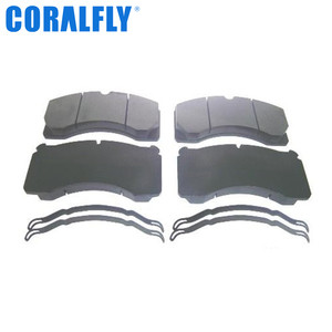 Plaquettes de frein de haute qualité pour camions diesel, fournisseurs de plaquettes de frein WVA29626 pour PERLINI - Product Image 4
