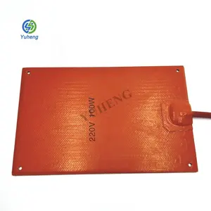 220v electric flexible silicone rubber heater pad 200 degree