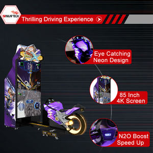 Máquina de Juego de Carreras de Motos Storm Rider X CE EMC, Simulador Operado con Monedas para Salón de Juegos, Máquina de Arcade de Motocicletas - Product Image 3