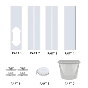Ensemble d'accessoires de climatisation mobile de haute qualité 43 * 10+150 Interface à embout plat - Product Image 3