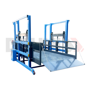 פלטפורמת הרמה להעמסת מטען משאיות 3000 ק\"ג CE פלטפורמת העמסה ופריקה הידראולית למחסן - Product Image 3