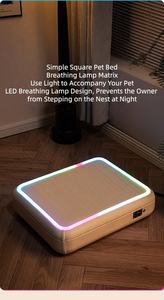 Slimme Hond Bed Warm/Koeling Met Temperatuur Verwarmd Hondenbed Slimme Huisdier Airconditioning Bed Verwarming En Koeling Met Bluetooth - Product Image 3