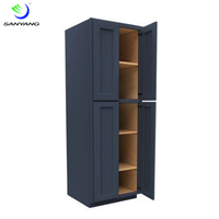 SANYANG meubles de cuisine armoire Cabord Design moderne porte en bois cuisine îlot Table armoire personnalisée cuisine extérieure barbecue