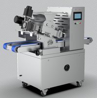 Machine automatique multifonctionnelle à ultrasons pour la découpe, la formation et le placement de biscuits surgelés avec trémie