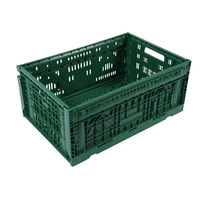 600x400x120 caisse pour légumes et fruits en plastique caisse pliable ventes du fabricant caisse robuste
