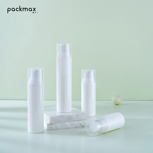 In stock white PP vacuum <b>pump</b> <b>bottle</b> 30ml/50ml – refillable travel lotion <b>bottle</b> & portable cosmetic container - Product Image 5