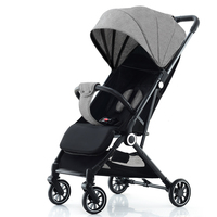Poussette pour nouveau-né Kidilo, cadre en alliage d'aluminium, capacité de charge de 20 kg, pliable, légère, compacte, portable, pour les voyages