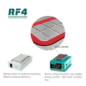Machine de Séparation LCD RF4 avec Pompe à Vide Intégrée, Outil de Réparation pour Démontage d'Écran Tactile de Téléphone 7 Pouces, pour Réparation Samsung <span class=keywords><strong>iPhone</strong></span> - Product Image 6